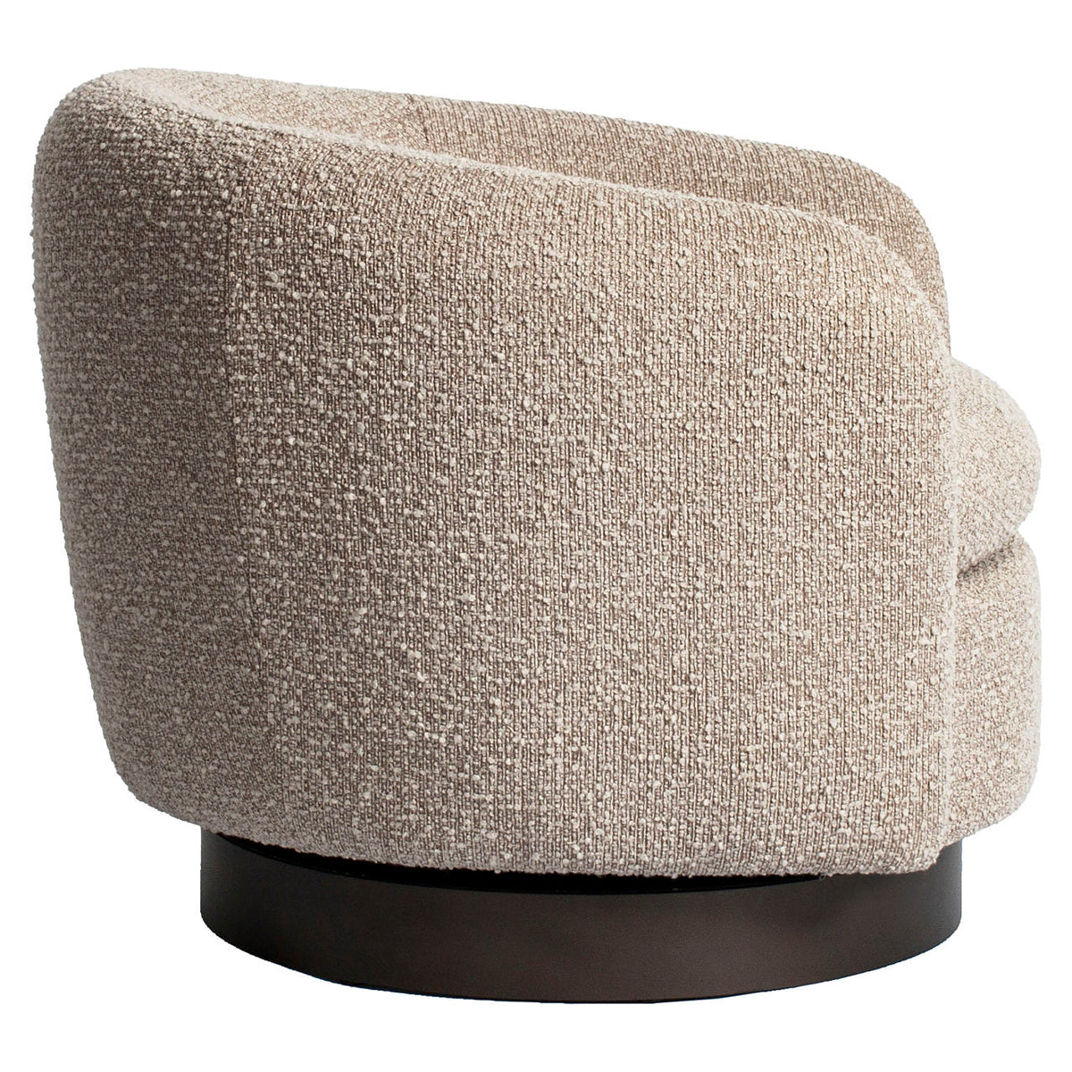 Lounge stoel Colmar natural chunky swivel
