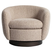 Lounge stoel Colmar natural chunky swivel