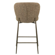 Counterstoel Odarby brown tweed fire retardant