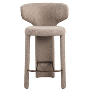 Counterstoel Viola mocca chunky