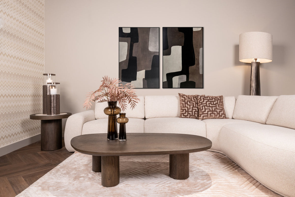 Windlicht Faylen bronze L