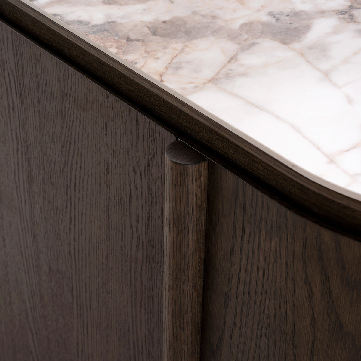 Dressoir Langford brown 3-doors