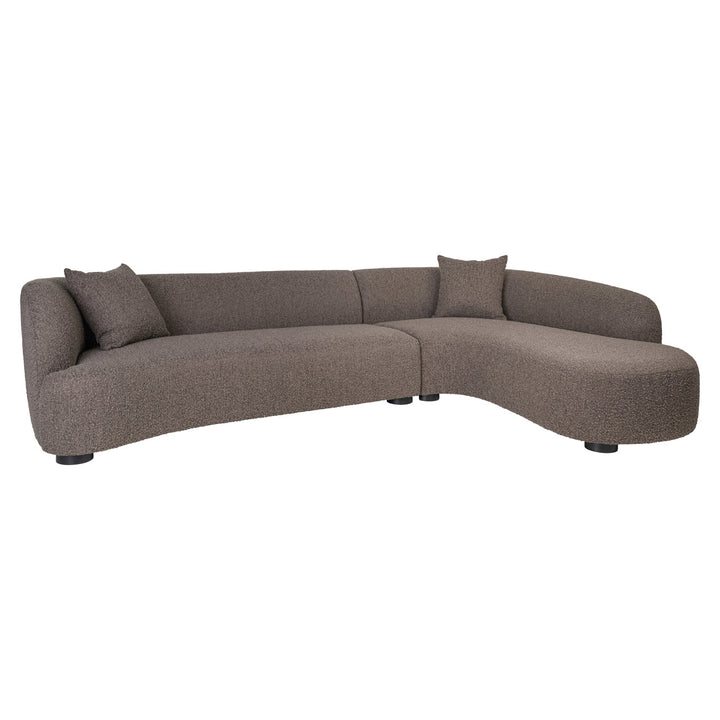 Bank Pandora brown chunky lounge right
