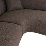 Bank Pandora brown chunky lounge right