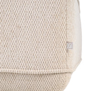 Bank Tudor natural boldweave 1-seater movable backrest
