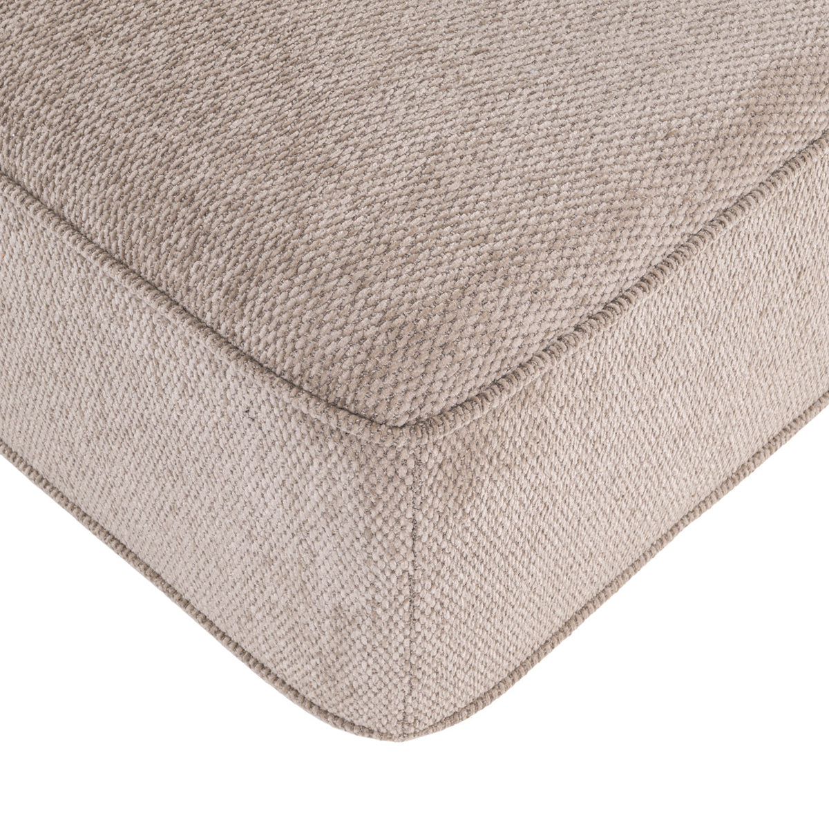 Bank Tudor mocca boldweave 1-seater movable backrest