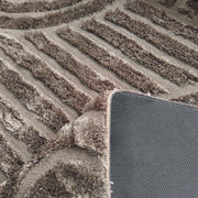 Vloerkleed Liff dark brown 200x350