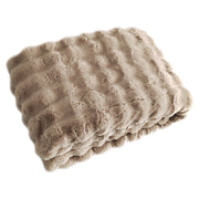 Plaid Nordic Plush beige 150x200