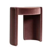 Bureau Roxenne blossom chenille dressing table
