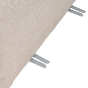 Eetkamer bank Landmark lodge desert straight - fully upholstered (Set of 2)