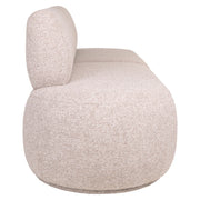 Eetkamer bank Sorrobon cayenne brown straight (Set of 2)