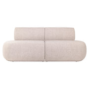 Eetkamer bank Sorrobon cayenne brown straight (Set of 2)