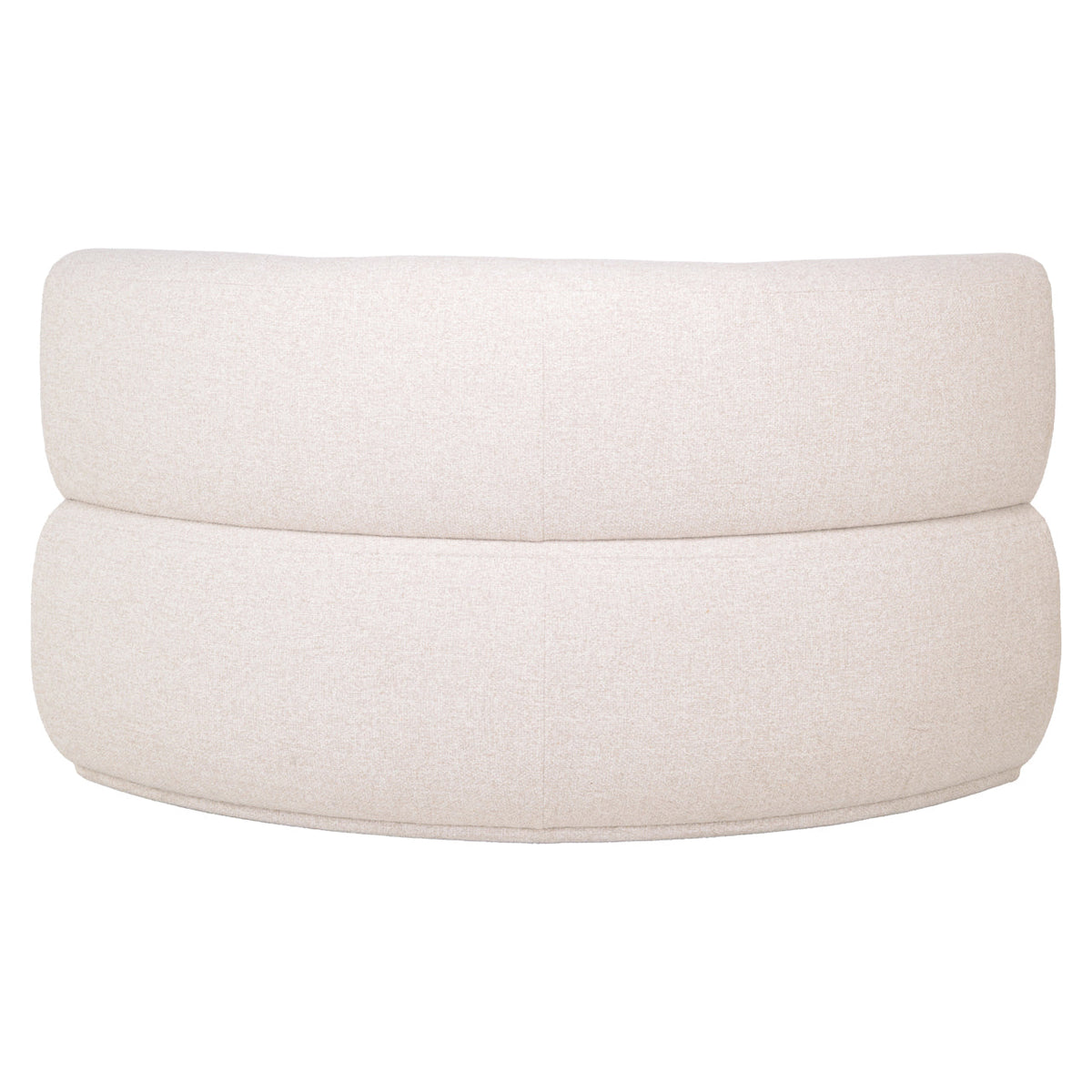 Eetkamer bank Sorrobon customized round - fully upholstered