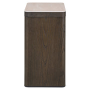 Bankbijzettafel Nando brown