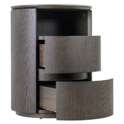 Nachtkastje Nando brown 2-drawers