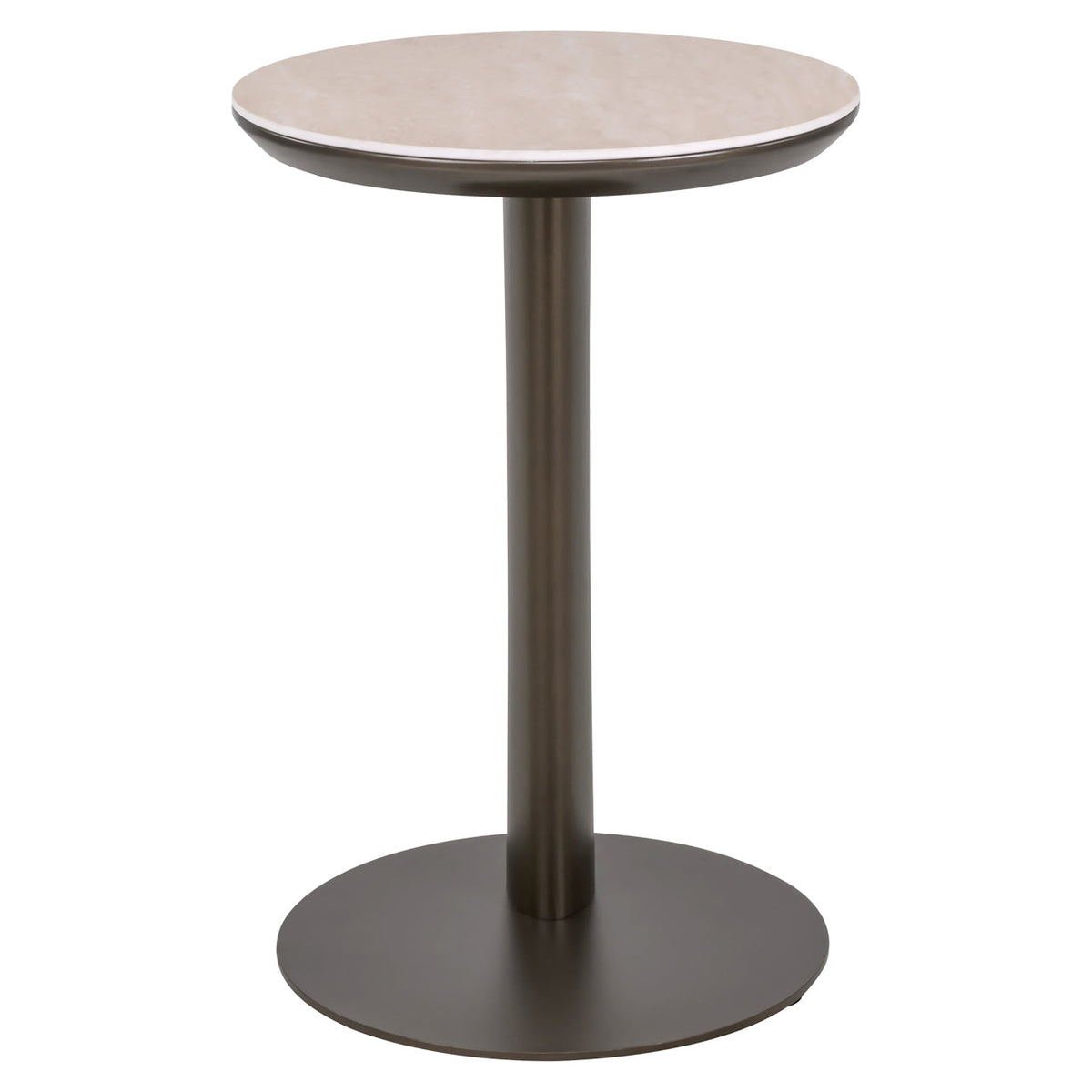 Bankbijzettafel Ritz brown