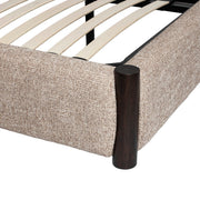 Bed Citadel sand tweed 160x200 (mattress size (excl.))