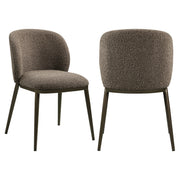 Eetkamerstoel Gandy brown chunky
