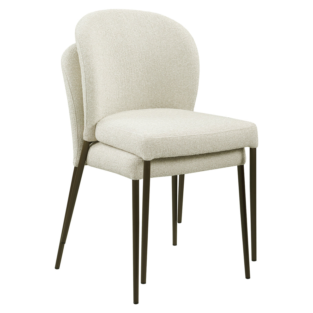 Eetkamerstoel Stacker  biscotti fire retardant (Set of 2)
