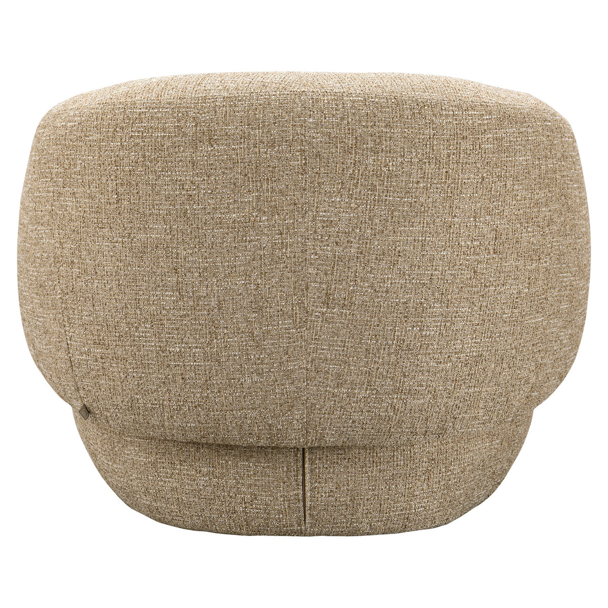 Lounge stoel Milano sand tweed fire retardant