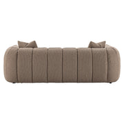 Bank Hogan mocca chunky 3-seater fire retardant