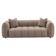 Bank Hogan mocca chunky 3-seater fire retardant