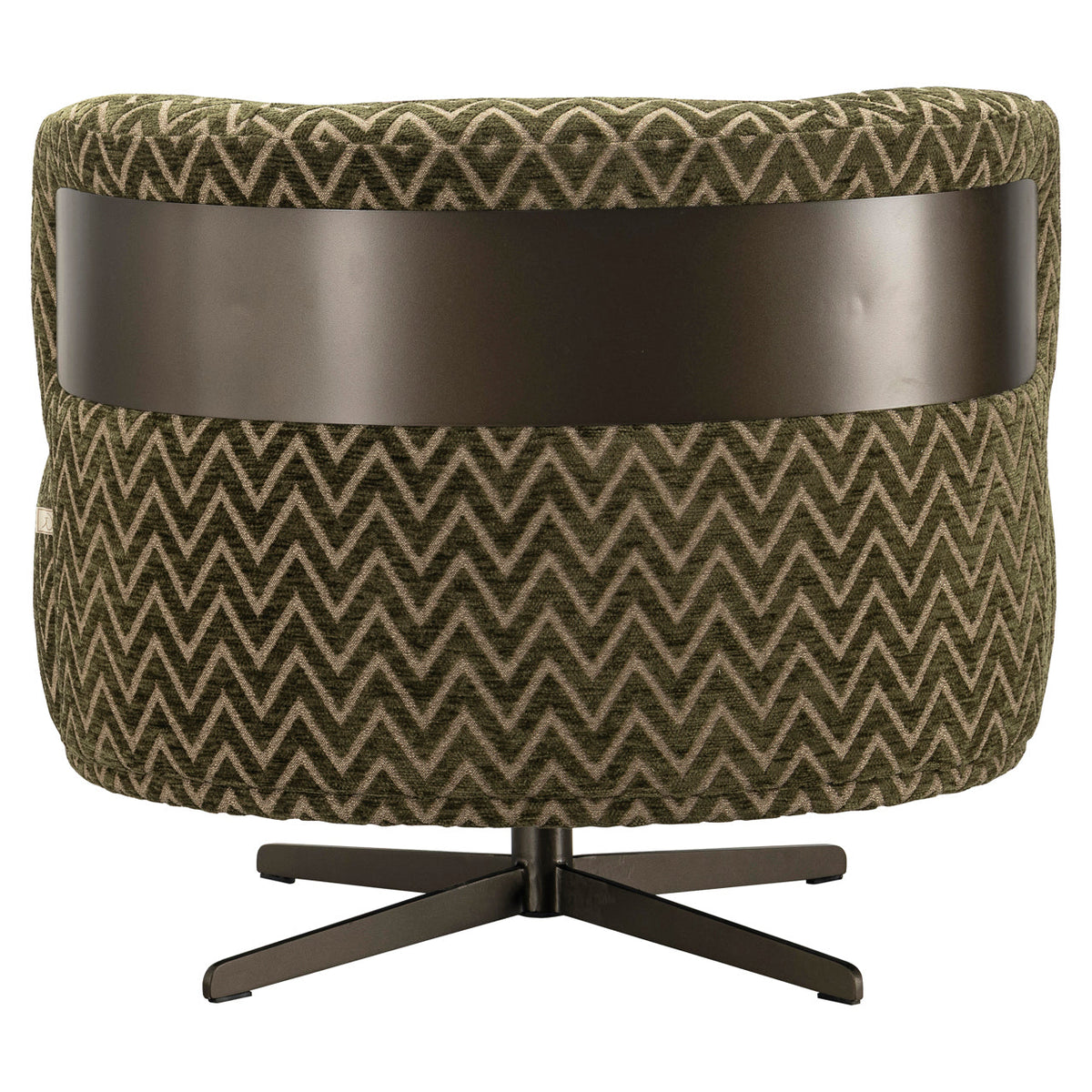 Lounge stoel Lauren moss chevron swivel