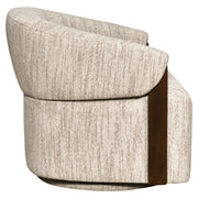 Lounge stoel Marina natural softweave swivel fire retardant
