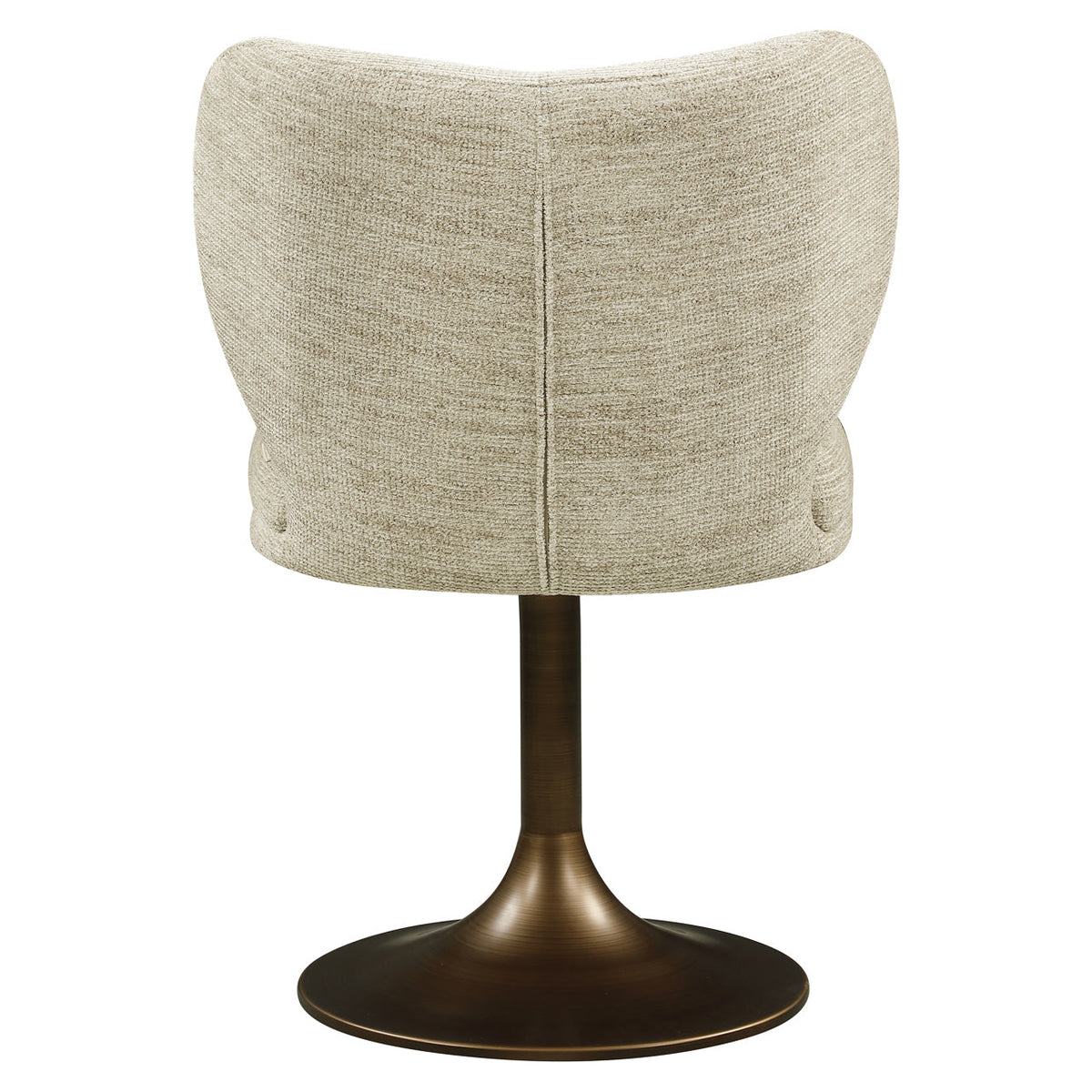 Eetkamerstoel Amely natural softweave swivel