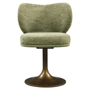 Eetkamerstoel Amely pistache softweave swivel