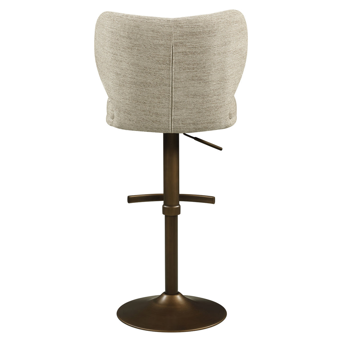 Barstoel Amely natural softweave swivel