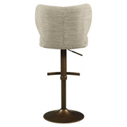 Barstoel Amely natural softweave swivel