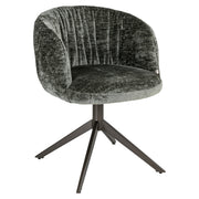 Eetkamerstoel Cassi sage chenille swivel