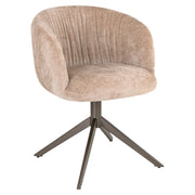 Eetkamerstoel Cassi sand soft swivel