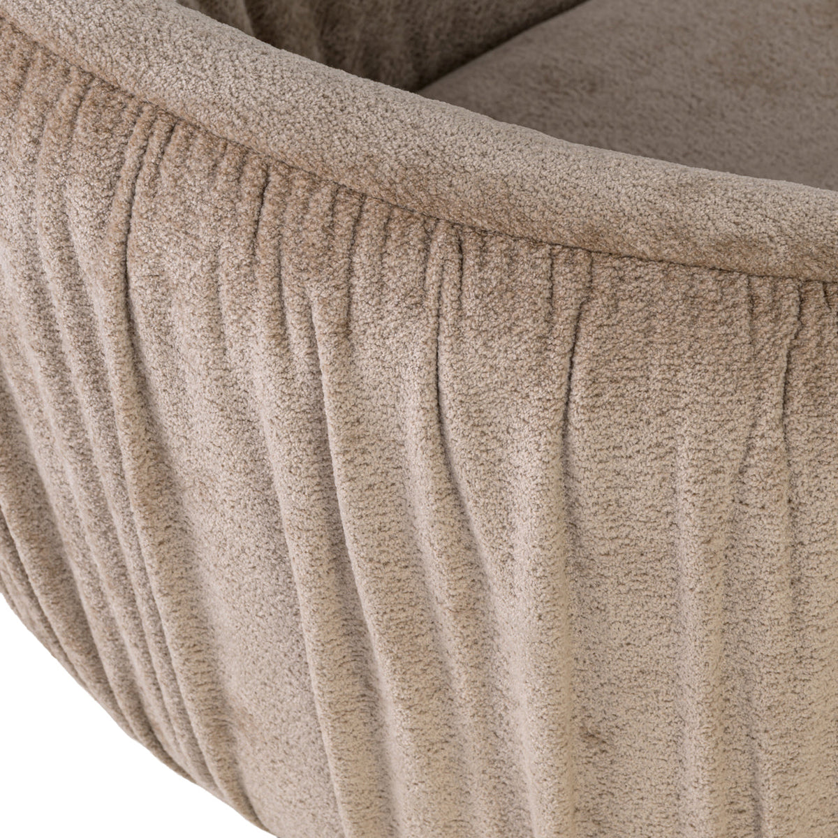 Eetkamerstoel Cassi sand soft swivel
