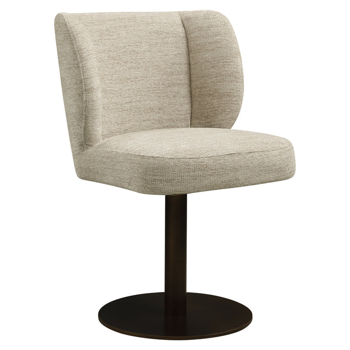 Eetkamerstoel Fiona natural softweave swivel