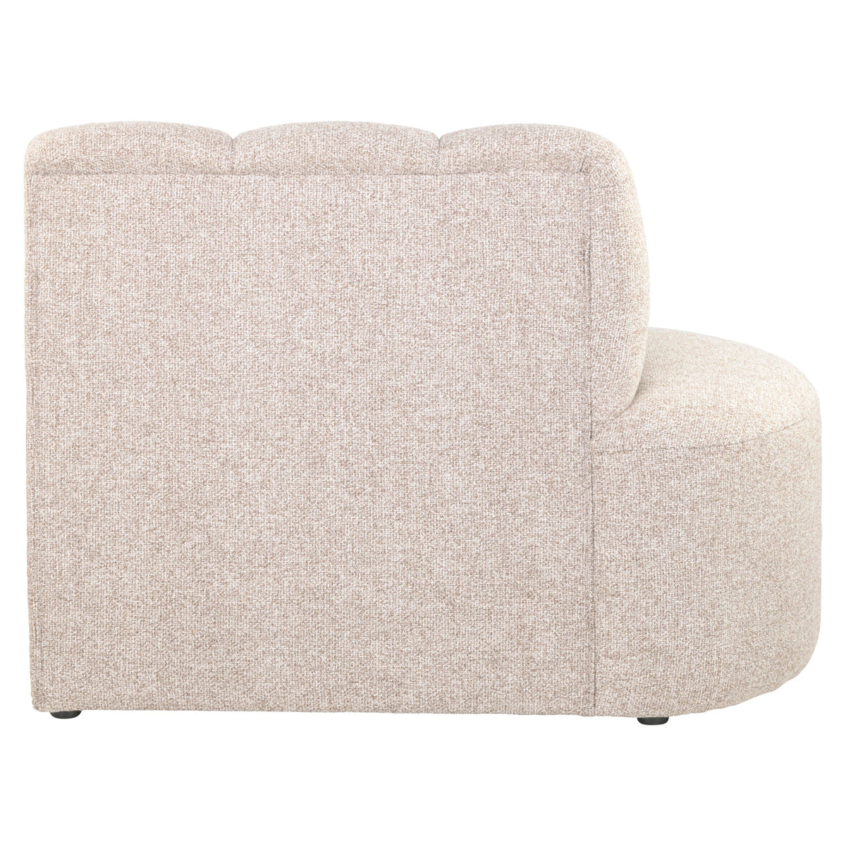 Eetkamer bank Landmark cayenne brown open end left straight - fully upholstered