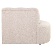 Eetkamer bank Landmark cayenne brown open end left straight - fully upholstered