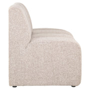 Eetkamer bank Landmark customized open end right straight - fully upholstered