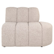Eetkamer bank Landmark customized open end right straight - fully upholstered