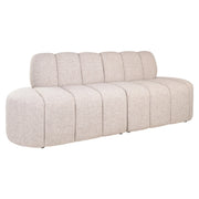 Eetkamer bank Landmark customized open end right straight - fully upholstered