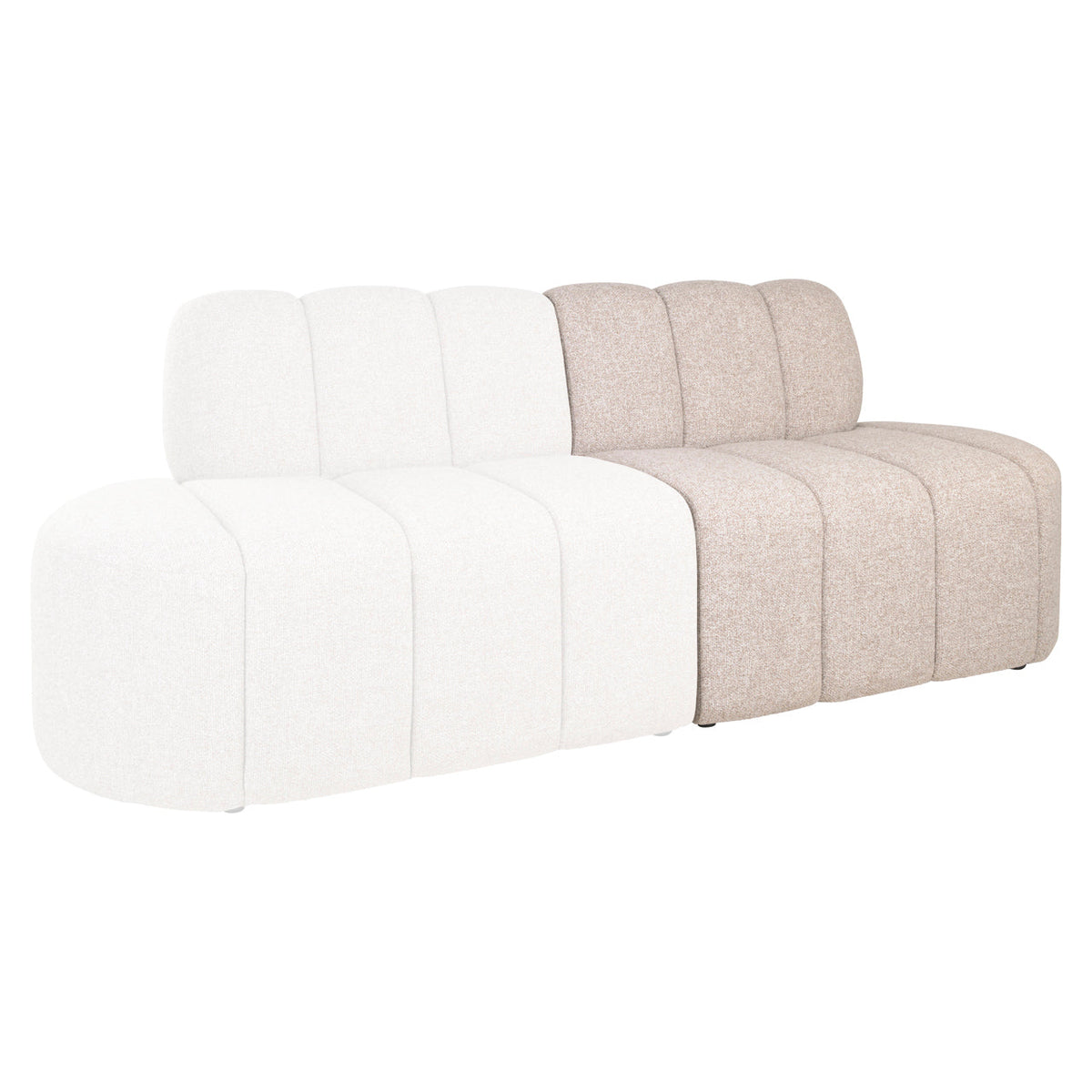 Eetkamer bank Landmark customized open end right straight - fully upholstered