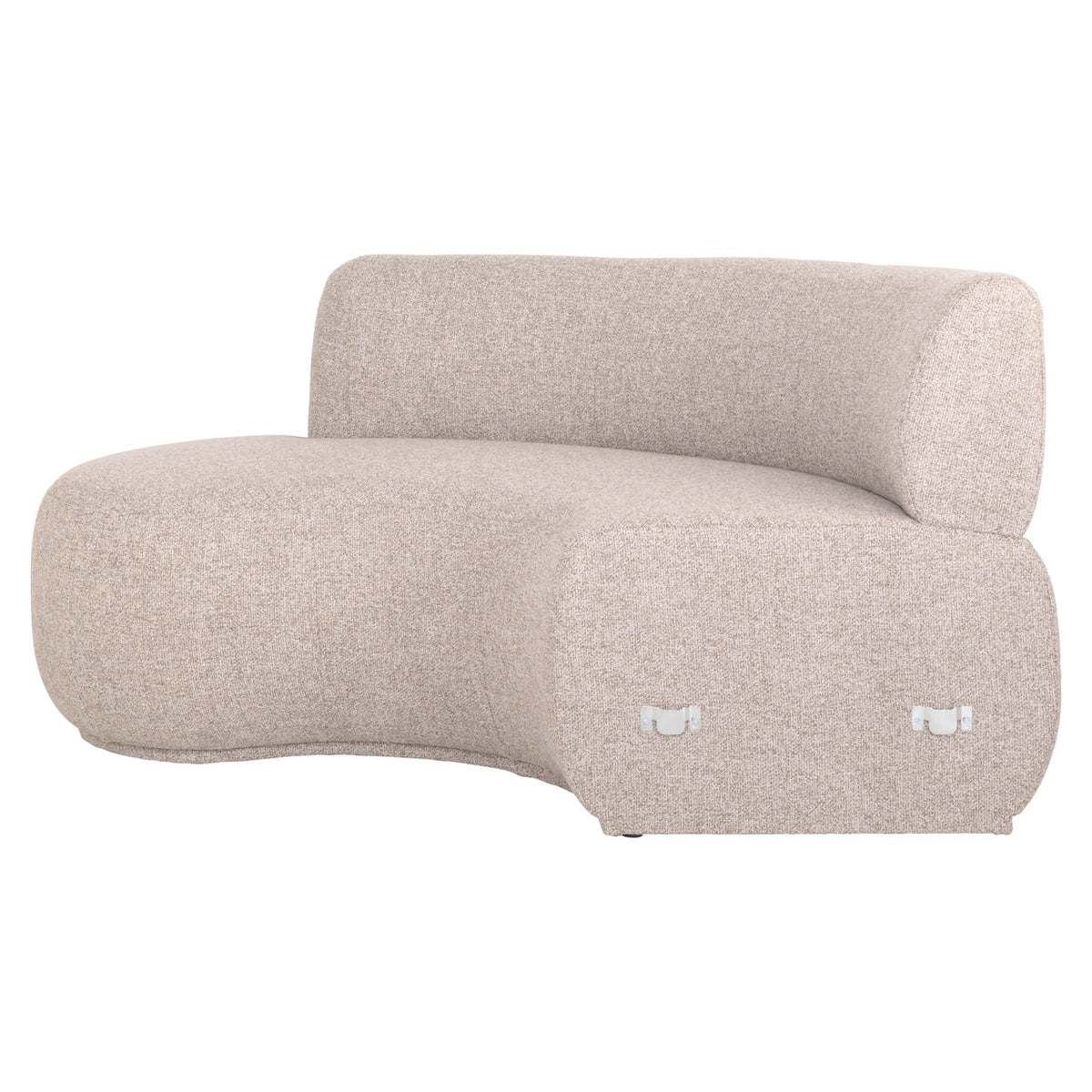 Eetkamer bank Sorrobon customized open end left round