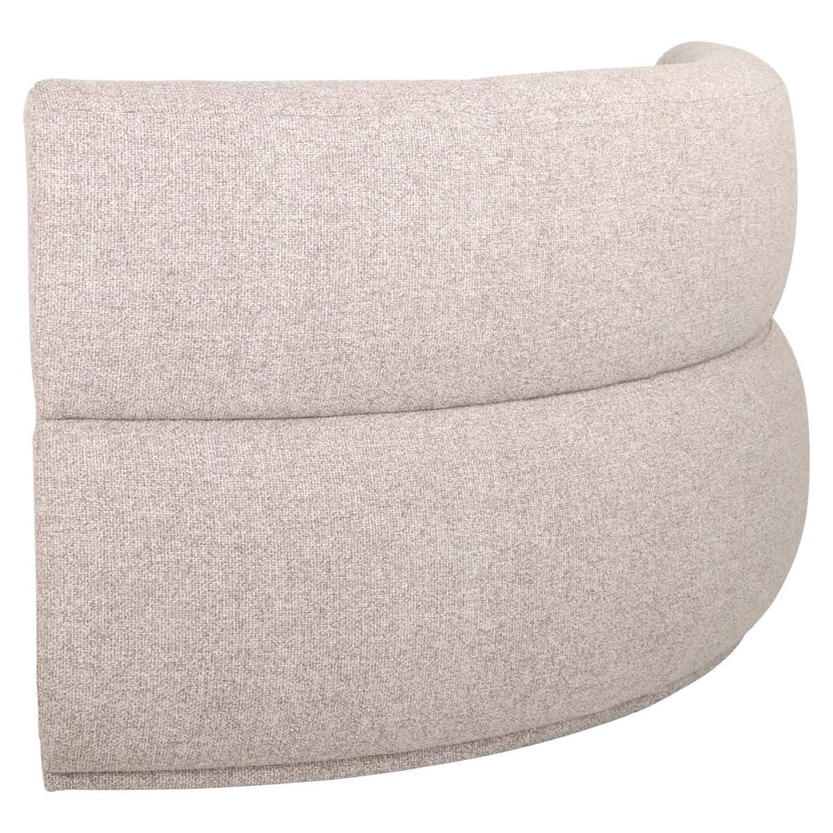 Eetkamer bank Sorrobon customized open end left round