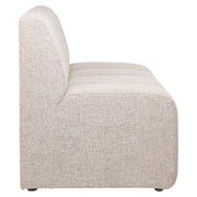 Eetkamer bank Landmark cayenne brown straight - fully upholstered
