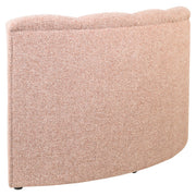 Eetkamer bank Landmark customized open end left round - fully upholstered