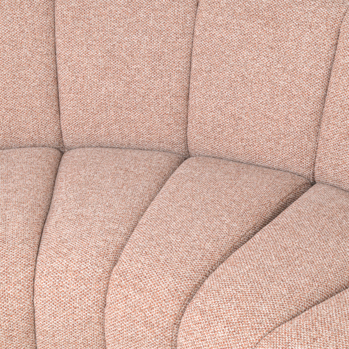 Eetkamer bank Landmark cayenne cognac open end left round - fully upholstered