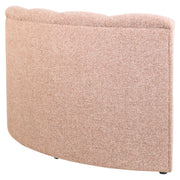 Eetkamer bank Landmark cayenne cognac open end right round - fully upholstered
