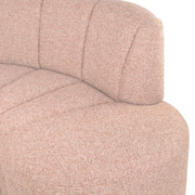 Eetkamer bank Landmark cayenne cognac open end right round - fully upholstered