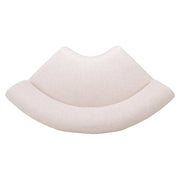 Eetkamer bank Sorrobon cayenne ecru round - fully upholstered